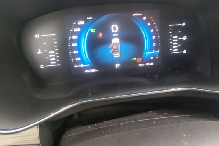 Used Geely Auto Emgrand X7 Sport 2020 1.5TD Automatic Smart Connect PRO Odometer Close Up