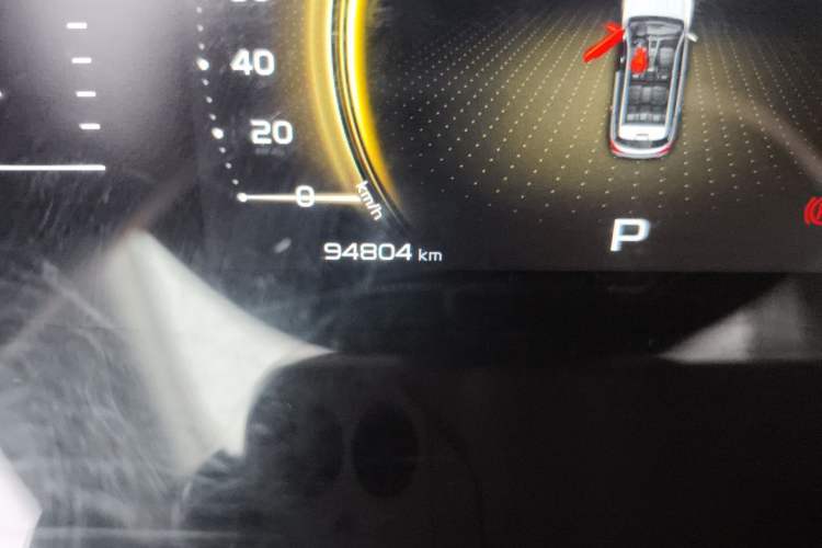 Used Geely Auto Emgrand X7 Sport 2020 1.8TD DCT Smart PRO Odometer Close Up
