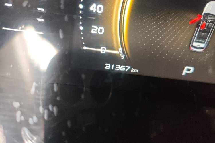Used Geely Auto Emgrand X7 Sport 2020 1.8TD DCT Smart Connect PRO Odometer Close Up