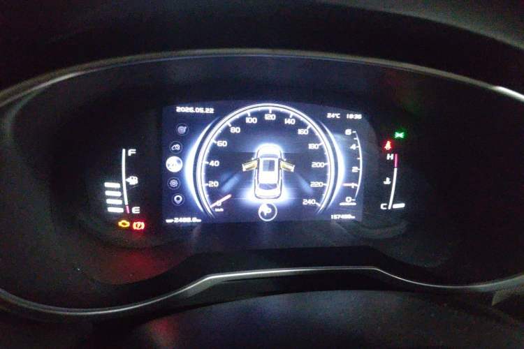 Used Geely Auto Emgrand X7 Sport 2020 1.8TD DCT Two-Wheel Drive Smart Connect 4G-Enabled Version Instrument Cluster