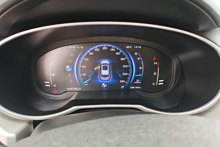 Used Geely Auto Emgrand X7 Sport 2020 1.8TD DCT Two-Wheel Drive Smart Connect 4G-Enabled Version Instrument Cluster