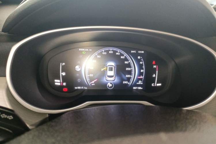 Used Geely Auto Emgrand X7 Sport 2020 1.8TD DCT Two-Wheel Drive Smart Connect 4G-Enabled Version Instrument Cluster