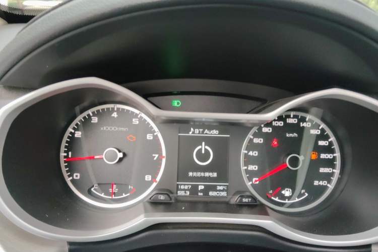 Used Geely Auto Emgrand X7 Sport 2020 1.8TD DCT Two-Wheel Drive Smart Connect 4G-Enabled Version Instrument Cluster