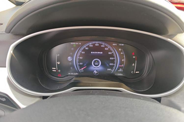 Used Geely Auto Emgrand X7 Sport 2020 1.8TD DCT Two-Wheel Drive Smart Connect 4G-Enabled Version Instrument Cluster