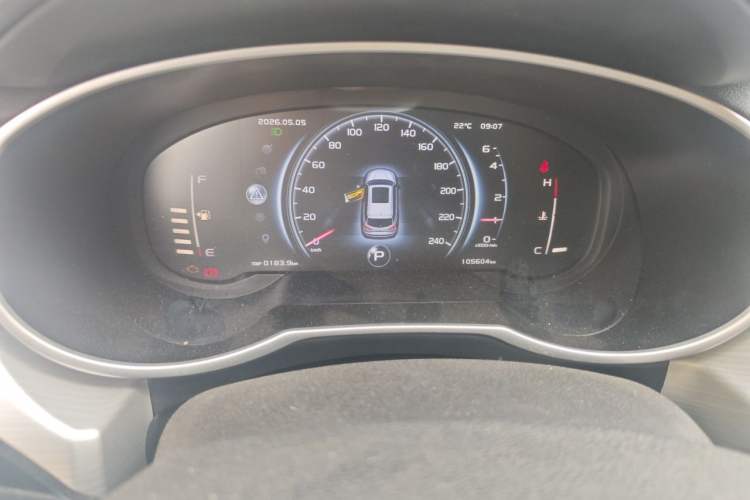 Used Geely Auto Emgrand X7 Sport 2020 1.8TD DCT Two-Wheel Drive Smart Connect 4G-Enabled Version Instrument Cluster