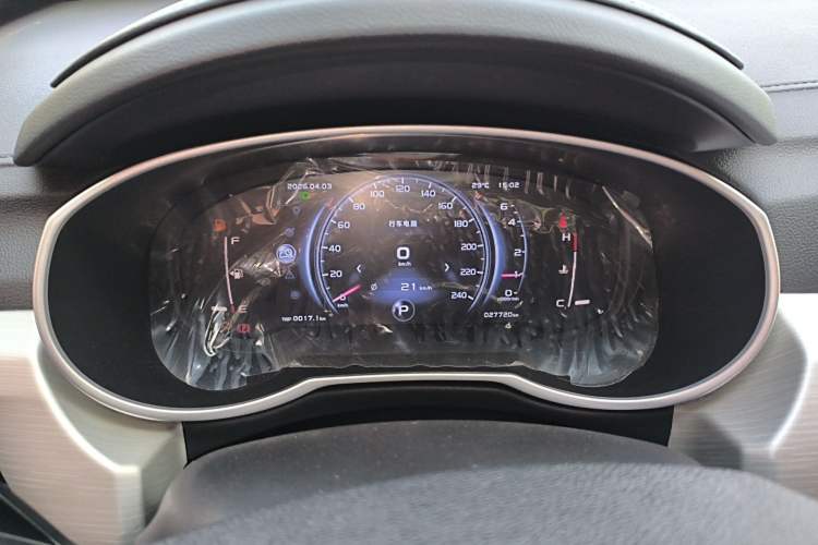 Used Geely Auto Emgrand X7 Sport 2020 1.8TD DCT Two-Wheel Drive Smart Connect 4G-Enabled Version Instrument Cluster