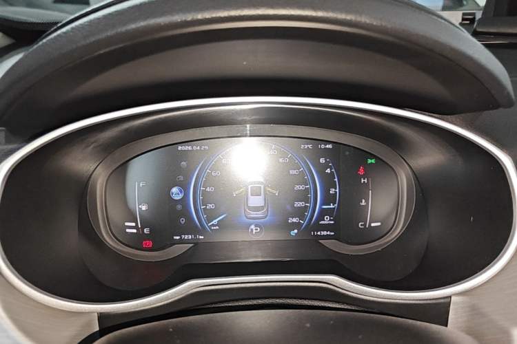 Used Geely Auto Emgrand X7 Sport 2020 1.8TD DCT Two-Wheel Drive Smart Connect 4G-Enabled Version Instrument Cluster