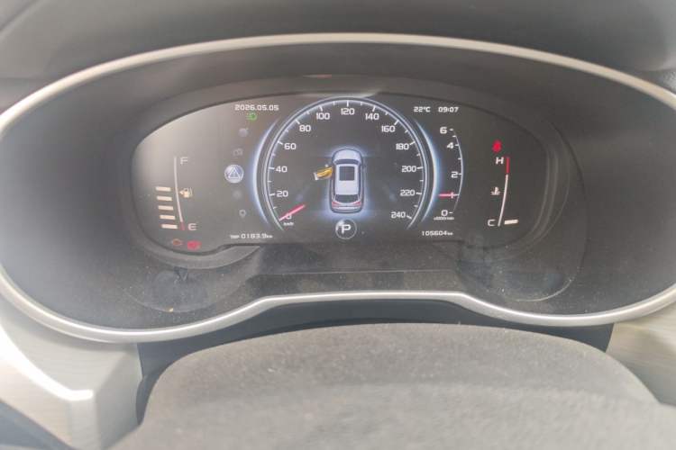 Used Geely Auto Emgrand X7 Sport 2020 1.8TD DCT Two-Wheel Drive Smart Connect 4G-Enabled Version Odometer Close Up