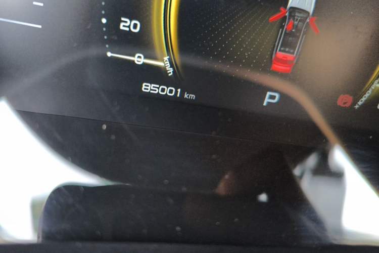 Used Geely Auto Emgrand X7 Sport 2020 1.8TD DCT Smart PRO Odometer Close Up