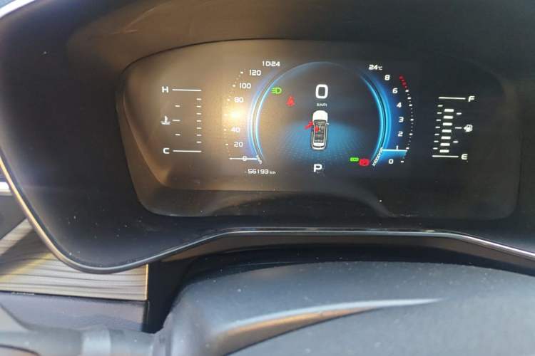 Used Geely Auto Emgrand X7 Sport 2020 1.8TD DCT Smart PRO Odometer Close Up