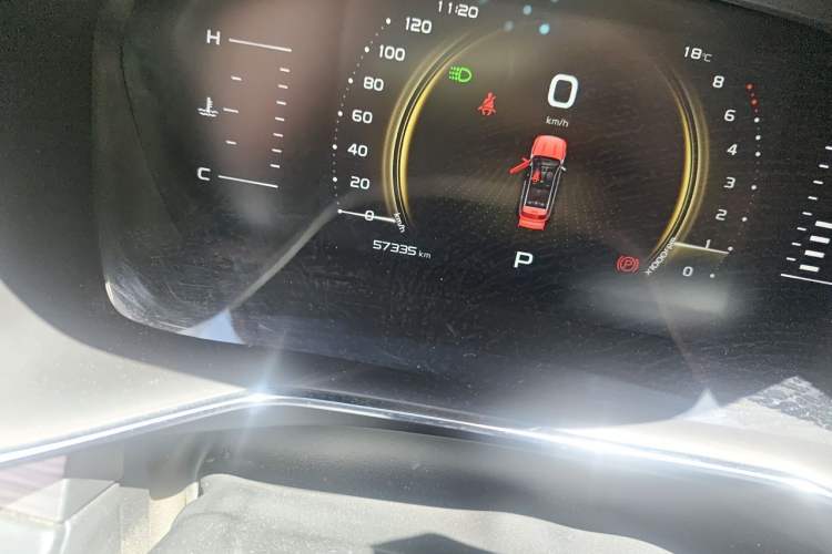Used Geely Auto Emgrand X7 Sport 2020 1.8TD DCT Smart Connect PRO Odometer Close Up