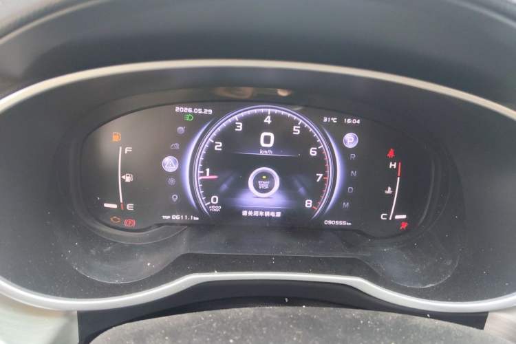 Used Geely Auto Emgrand X7 Sport 2020 1.8TD DCT Two-Wheel Drive Smart Connect 4G-Enabled Version Instrument Cluster