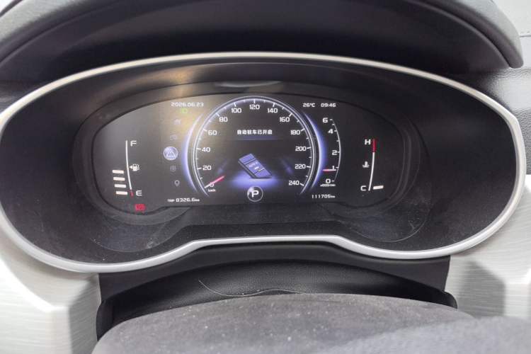Used Geely Auto Emgrand X7 Sport 2020 1.8TD DCT Two-Wheel Drive Smart Connect 4G-Enabled Version Instrument Cluster