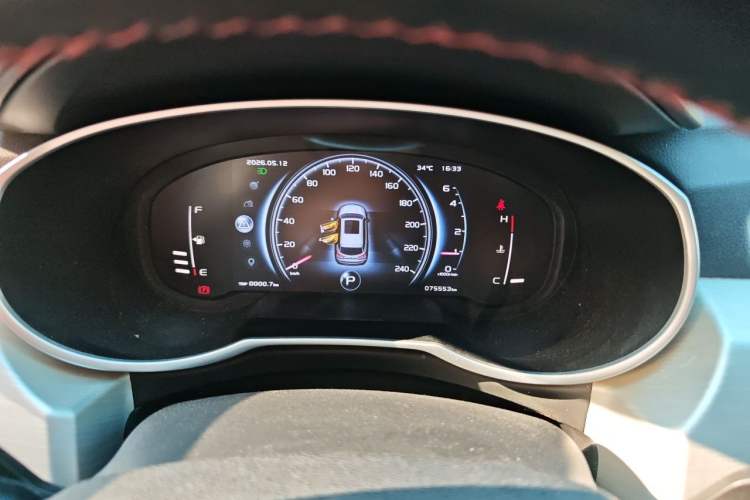 Used Geely Auto Emgrand X7 Sport 2020 1.8TD DCT Two-Wheel Drive Smart Connect 4G-Enabled Version Instrument Cluster