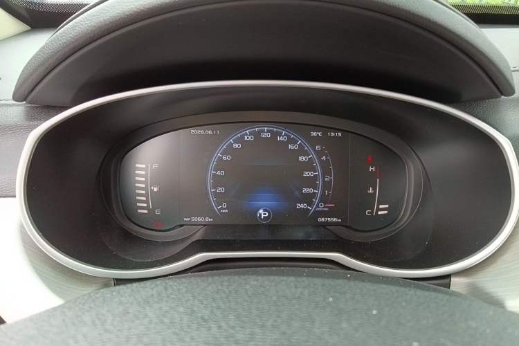 Used Geely Auto Emgrand X7 Sport 2020 1.8TD DCT Two-Wheel Drive Smart Connect 4G-Enabled Version Instrument Cluster