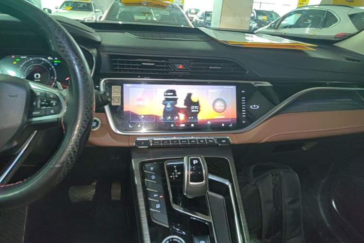 Used Geely Auto Emgrand X7 Sport 2020 1.8TD DCT Zhi Ling PRO Audio And AC Panel