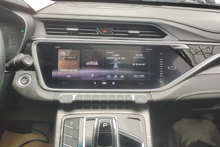 Used Geely Auto Emgrand X7 Sport 2020 1.8TD DCT Smart Connect PRO Audio And AC Panel