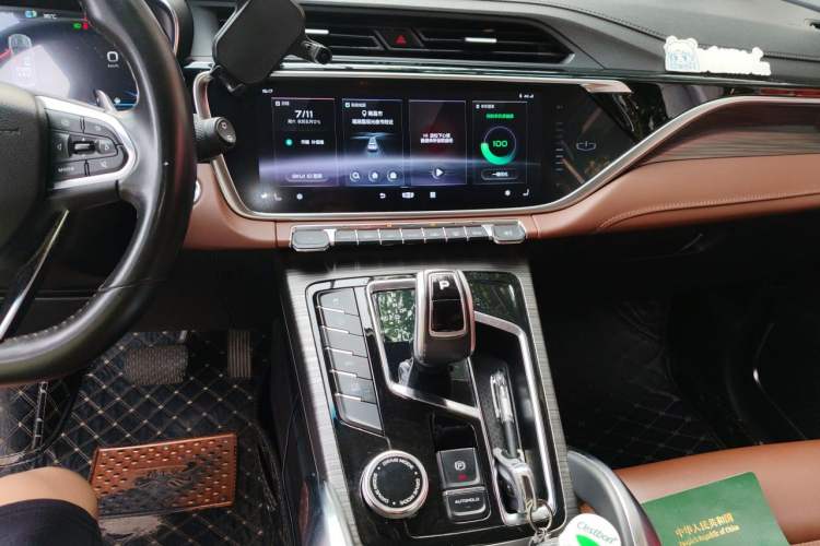 Used Geely Auto Emgrand X7 Sport 2020 1.8TD DCT Zhi Ling PRO Audio And AC Panel