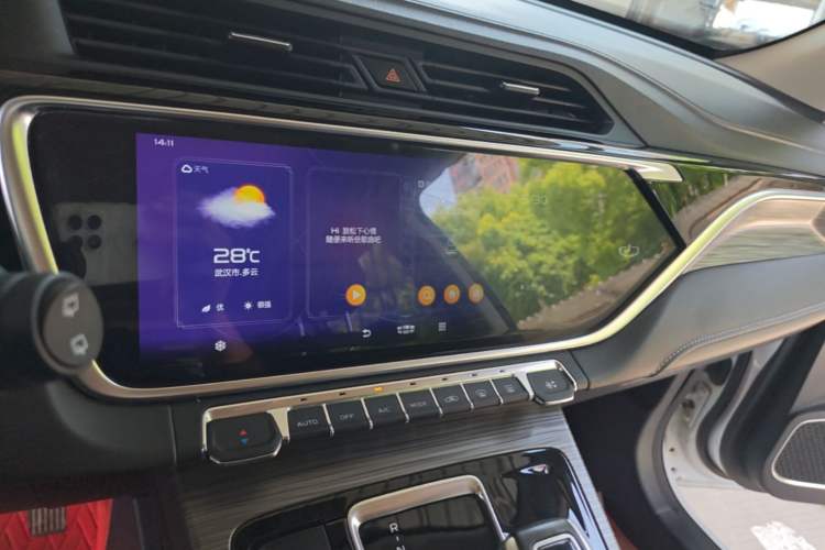 Used Geely Auto Emgrand X7 Sport 2020 1.8TD DCT Smart Connect PRO Audio And AC Panel