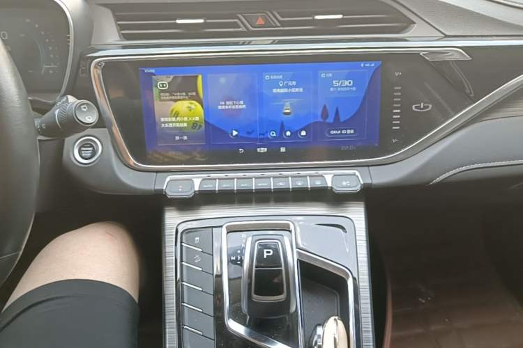 Used Geely Auto Emgrand X7 Sport 2020 1.8TD DCT Smart Connect PRO Audio And AC Panel