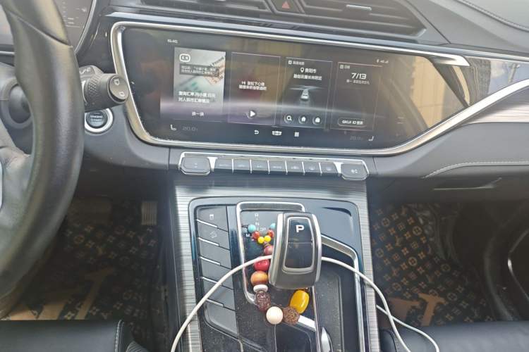 Used Geely Auto Emgrand X7 Sport 2020 1.5TD Automatic Smart Connect PRO Audio And AC Panel
