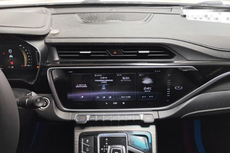 Used Geely Auto Emgrand X7 Sport 2020 1.8TD DCT Smart Connect PRO Audio And AC Panel