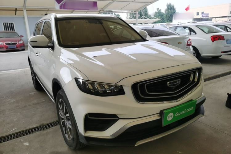 Used Geely Auto Emgrand X7 Sport 2020 1.8TD DCT ZhiZun PRO Front Right 45 Deg