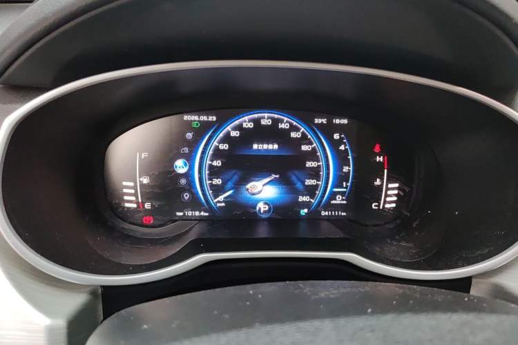 Used Geely Auto Emgrand X7 Sport 2020 1.8TD DCT Two-Wheel Drive Smart Connect 4G-Enabled Version Instrument Cluster