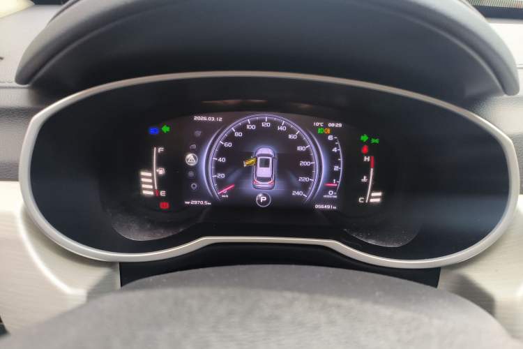 Used Geely Auto Emgrand X7 Sport 2020 1.8TD DCT Two-Wheel Drive Smart Connect 4G-Enabled Version Instrument Cluster