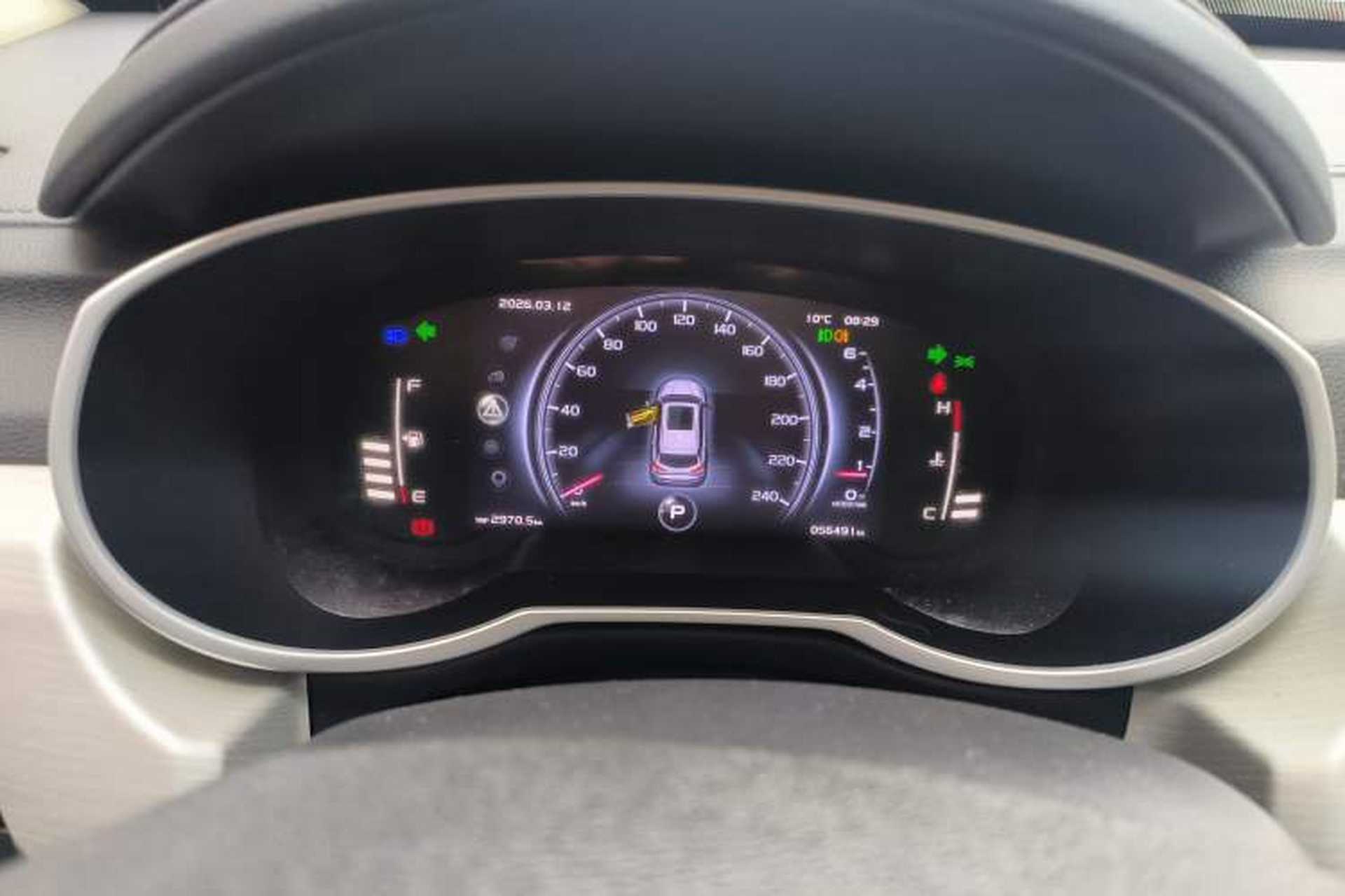 Used Geely Auto Emgrand X7 Sport 2020 1.8TD DCT Two-Wheel Drive Smart Connect 4G-Enabled Version Instrument Cluster