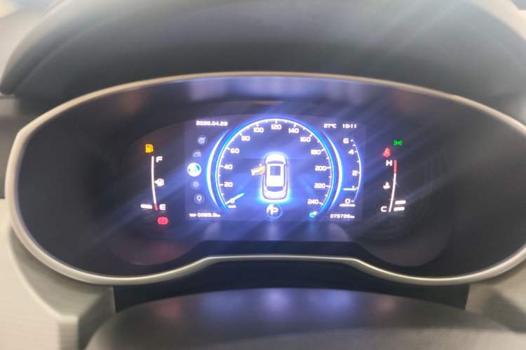 Used Geely Auto Emgrand X7 Sport 2020 1.8TD DCT Two-Wheel Drive Smart Connect 4G-Enabled Version Instrument Cluster