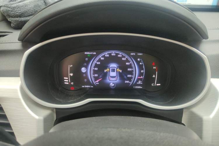 Used Geely Auto Emgrand X7 Sport 2020 1.8TD DCT Two-Wheel Drive Smart Connect 4G-Enabled Version Instrument Cluster