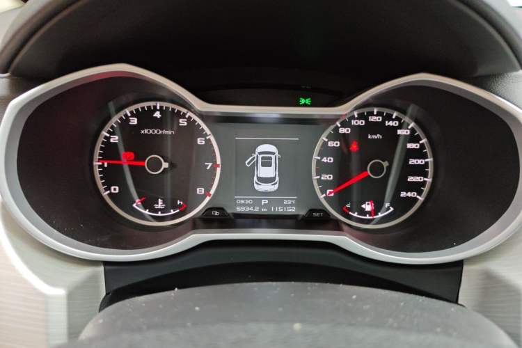 Used Geely Auto Emgrand X7 Sport 2020 1.8TD DCT Two-Wheel Drive Zhiya Model Instrument Cluster