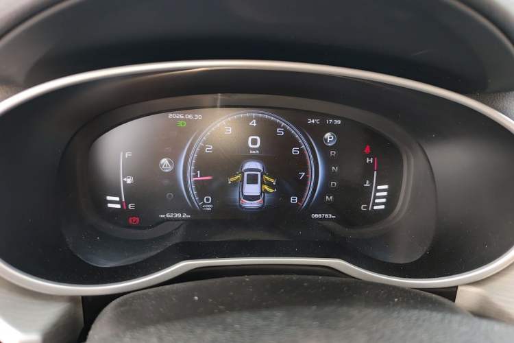 Used Geely Auto Emgrand X7 Sport 2020 1.8TD DCT Two-Wheel Drive Smart Connect 4G-Enabled Version Instrument Cluster