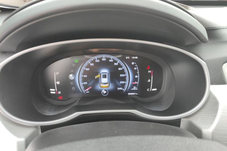 Used Geely Auto Emgrand X7 Sport 2020 1.8TD DCT Two-Wheel Drive Smart Connect 4G-Enabled Version Instrument Cluster