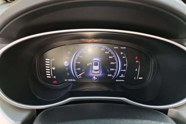 Used Geely Auto Emgrand X7 Sport 2020 1.8TD DCT Two-Wheel Drive Smart Connect 4G-Enabled Version Instrument Cluster