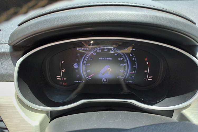 Used Geely Auto Emgrand X7 Sport 2020 1.8TD DCT Two-Wheel Drive Smart Connect 4G-Enabled Version Instrument Cluster