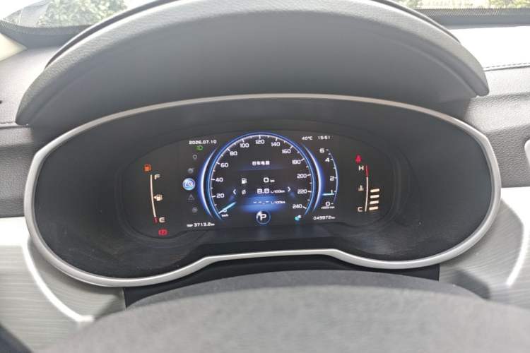 Used Geely Auto Emgrand X7 Sport 2020 1.8TD DCT Two-Wheel Drive Smart Connect 4G-Enabled Version Instrument Cluster