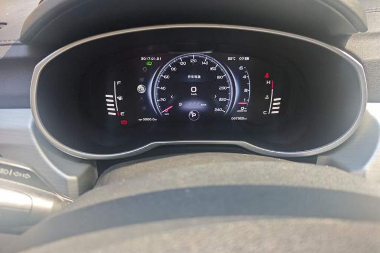 Used Geely Auto Emgrand X7 Sport 2020 1.8TD DCT Two-Wheel Drive Smart Connect 4G-Enabled Version Instrument Cluster