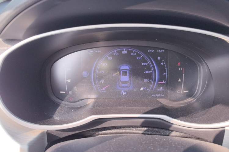 Used Geely Auto Emgrand X7 Sport 2020 1.8TD DCT Two-Wheel Drive Smart Connect 4G-Enabled Version Instrument Cluster
