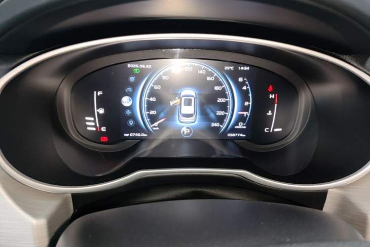 Used Geely Auto Emgrand X7 Sport 2020 1.8TD DCT Two-Wheel Drive Smart Connect 4G-Enabled Version Instrument Cluster