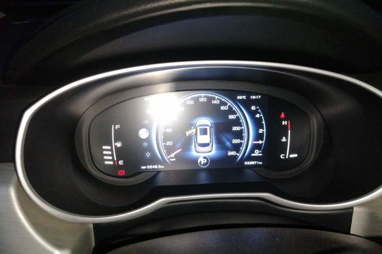 Used Geely Auto Emgrand X7 Sport 2020 1.8TD DCT Two-Wheel Drive Smart Connect 4G-Enabled Version Instrument Cluster