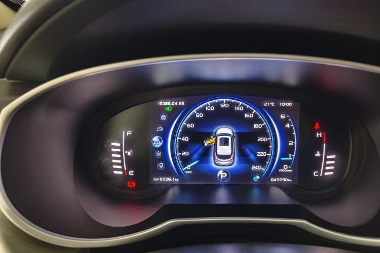Used Geely Auto Emgrand X7 Sport 2020 1.8TD DCT Two-Wheel Drive Smart Connect 4G-Enabled Version Instrument Cluster