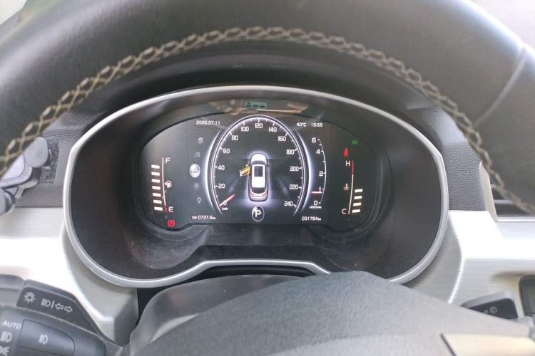 Used Geely Auto Emgrand X7 Sport 2020 1.8TD DCT Two-Wheel Drive Smart Connect 4G-Enabled Version Instrument Cluster