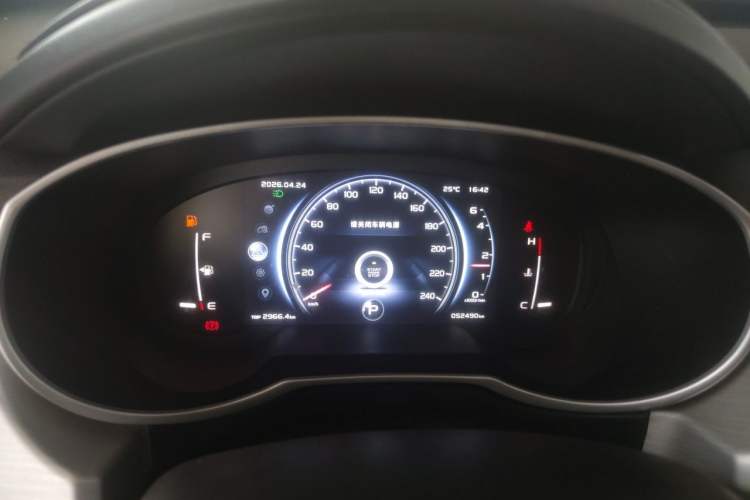 Used Geely Auto Emgrand X7 Sport 2020 1.8TD DCT Two-Wheel Drive Smart Connect 4G-Enabled Version Instrument Cluster