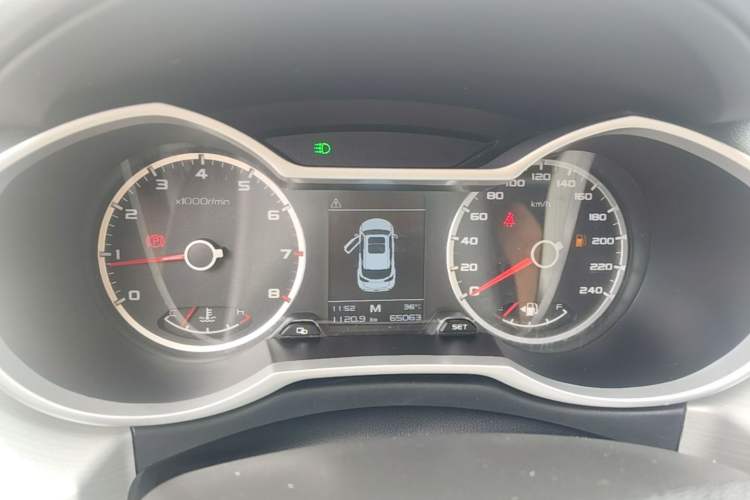 Used Geely Auto Emgrand X7 Sport 2020 1.8TD Manual Two-Wheel Drive Zhiya Model Instrument Cluster