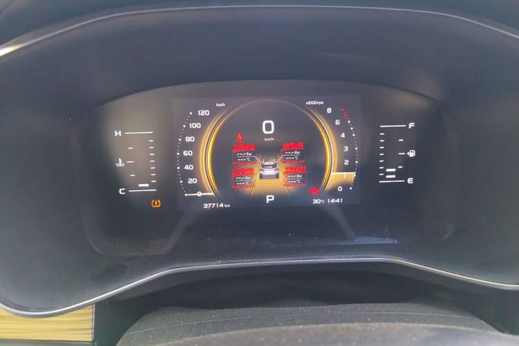 Used Geely Auto Emgrand X7 Sport 2020 1.5TD Automatic Smart Connect PRO Instrument Cluster