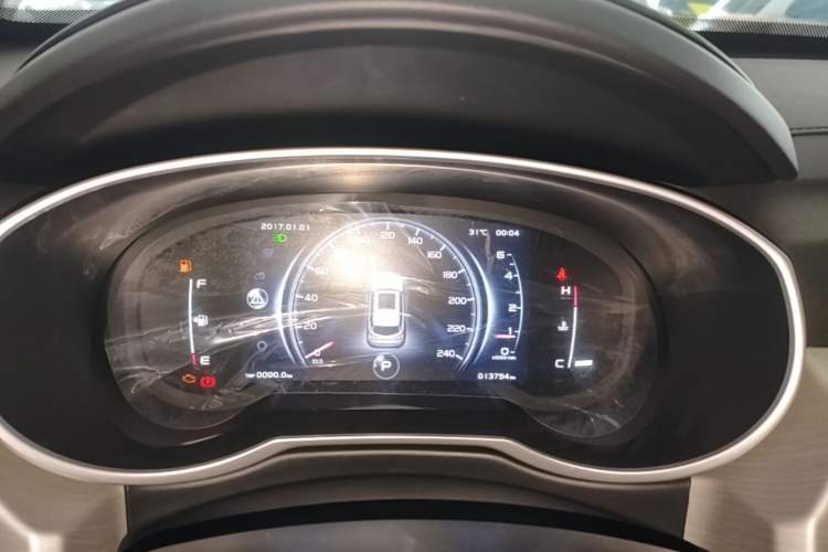 Used Geely Auto Emgrand X7 Sport 2020 1.8TD DCT Two-Wheel Drive Smart Connect 4G-Enabled Version Instrument Cluster
