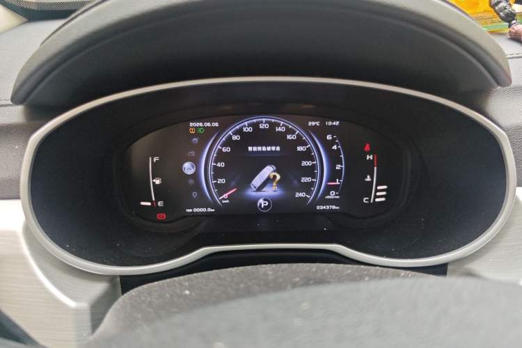Used Geely Auto Emgrand X7 Sport 2020 1.8TD DCT Two-Wheel Drive Smart Connect 4G-Enabled Version Instrument Cluster