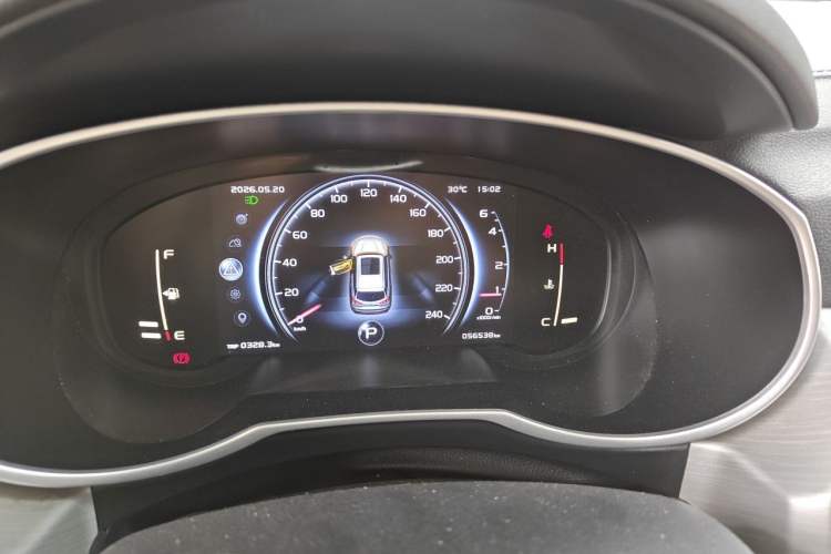 Used Geely Auto Emgrand X7 Sport 2020 1.8TD DCT Two-Wheel Drive Smart Connect 4G-Enabled Version Instrument Cluster